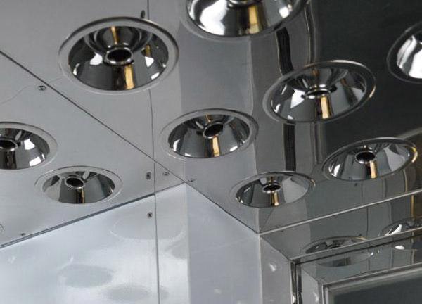 頂部吹淋不銹鋼風淋通道 頂部吹淋不銹鋼風淋通道